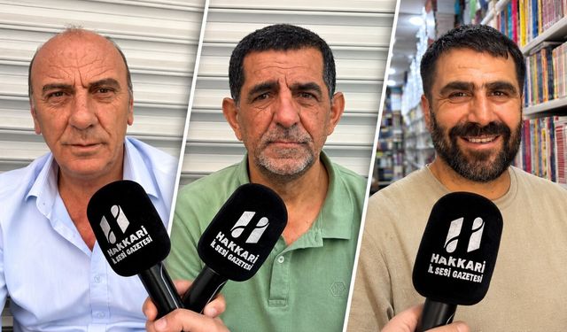 Hakkari esnafından yetkililere çağrı: “Küçük Esnafı Koruyun”