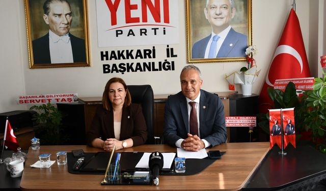 YENİ Parti Milletvekili Özçağdaş Hakkari’de sorunları gündeme taşıdı