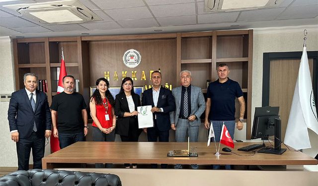 Yeşilay Hakkari Şubesi’nden Hakkari Barosu’na ziyaret