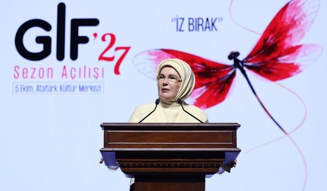Emine Erdoğan, TÜRGEV bünyesinde faaliyet gösteren GİF'in 2027 sezon açılışında konuştu
