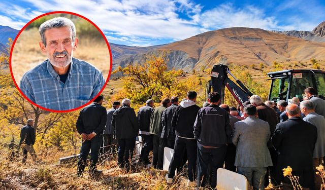 Tayip Şahin, Ördekli köyünde toprağa verildi