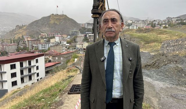Hakkari Üniversitesinde heyelan önlemi
