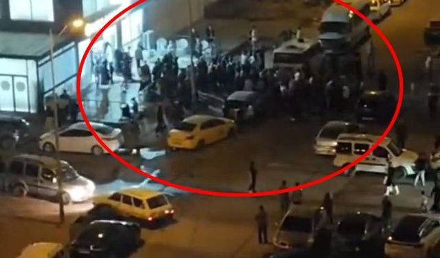 Nişan töreninde tekmeli yumruklu kavga