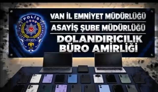 Van'da yasa dışı bahis ve dolandırıcılık operasyonu; 11 tutuklama