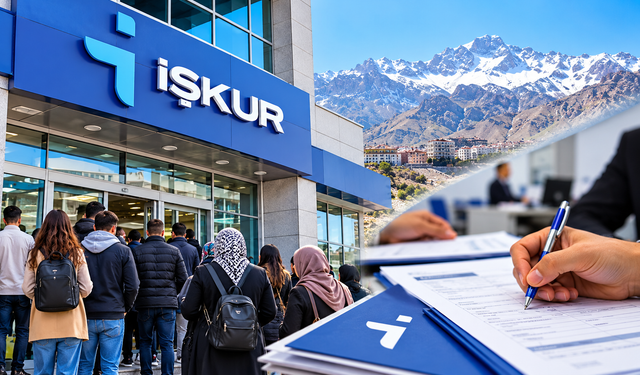Hakkari’de İŞKUR’dan 80 kişilik alım! Başvurular başladı