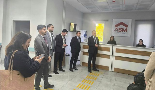 Müdür Kara, Yüksekova’daki ASM’leri ziyaret etti.
