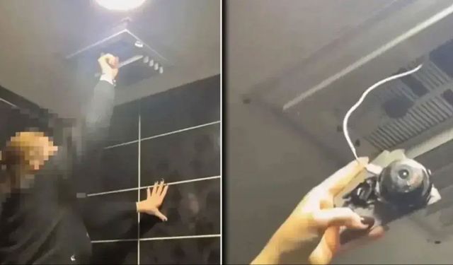 Hastanedeki kadınlar tuvaletinde gizli kamera bulundu