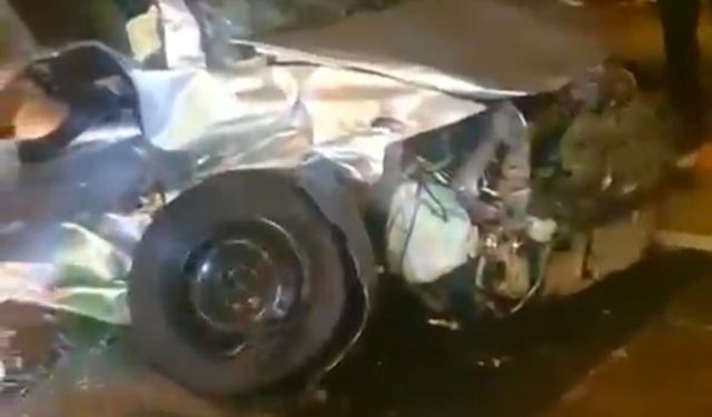 Sarıyer’de otomobil park halindeki 6 araca çarptı: 3 yaralı