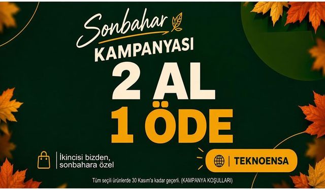 Hakkari Teknoensa’da 2 al 1 öde kampanyası başladı