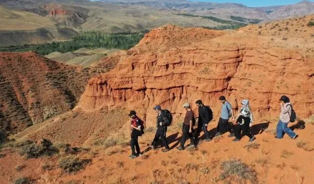 Kars'ta Arizona'yı andıran doğa harikası keşfedildi