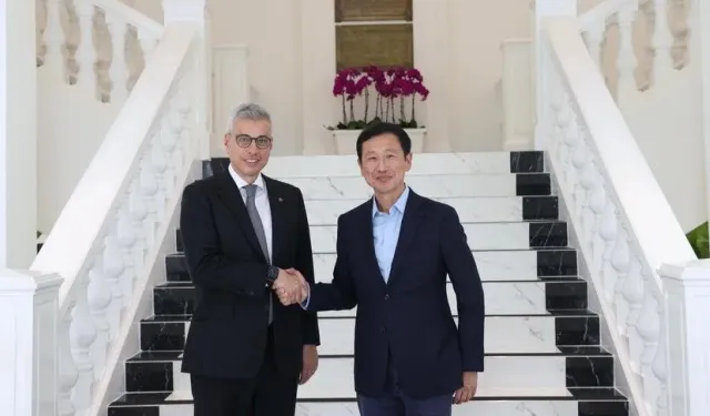 Bakan Memişoğlu Singapur'da mevkidaşıyla görüştü