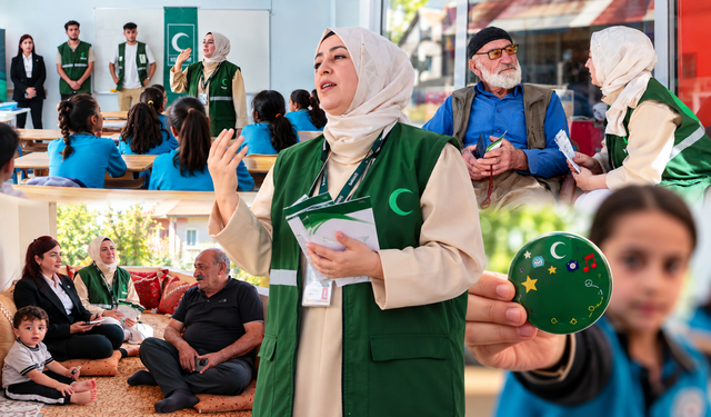 Yeşilay Hakkari'de köy köy bağımlılıkla mücadele ediyor