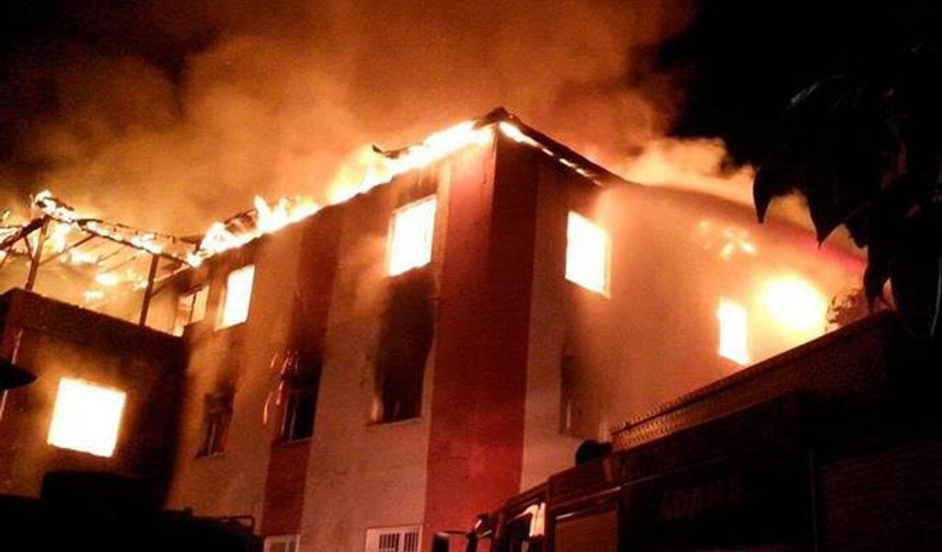 Öğrenci yurdunda yangın:  14 kişi hayatını kaybetti