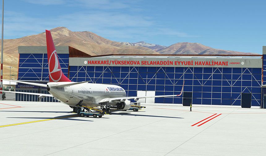 Hakkari Havalimanı’nın 2026 yolcu sayısı şaşırttı