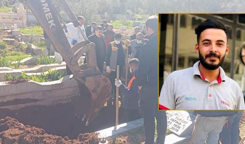 Mardinli gencin mezarı cinayet şüphesiyle açıldı