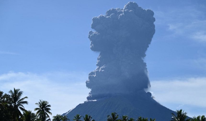 Yanardağda patlama: 7 kasaba tahliye edildi