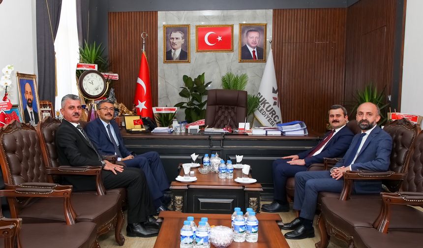 Vali Çelik'ten Başkan Demir'e tebrik ziyareti