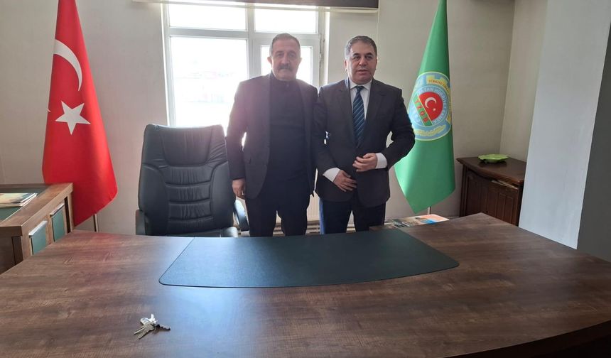 TUİK Bölge Müdürü Özaydın’dan Hakkari Ziraat Odasına ziyaret