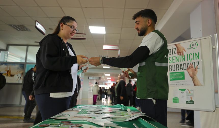 Yeşilay Hakkari'de gençleri bilgilendiriyor!