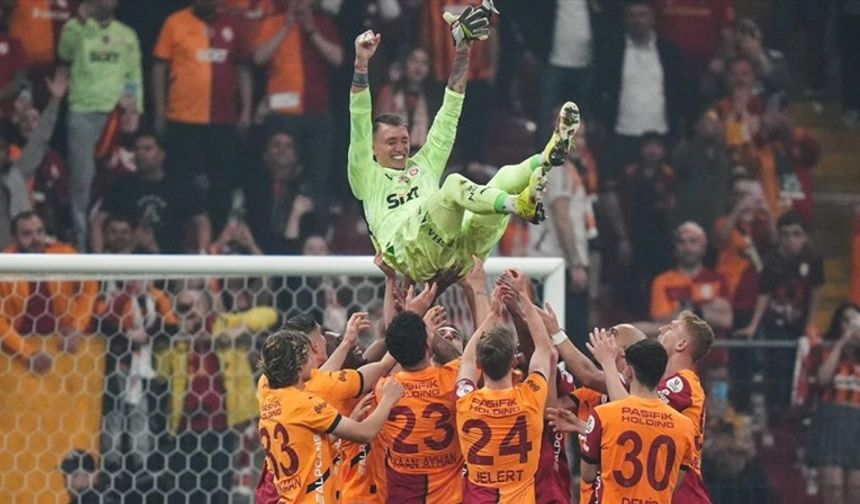 Şampiyon Galatasaray, sezonu galibiyetle kapattı