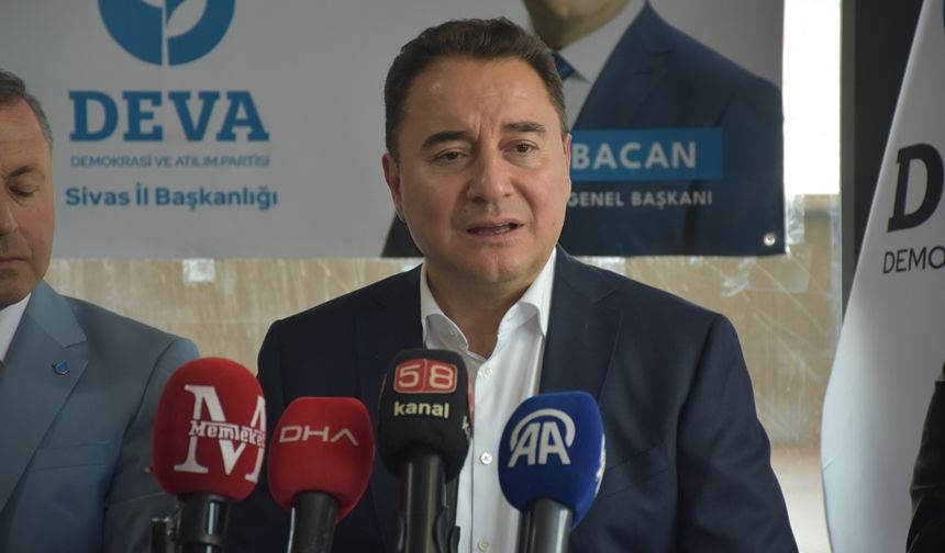 Ali Babacan: DEVA, ülkeyi yönetmeye en hazır partidir