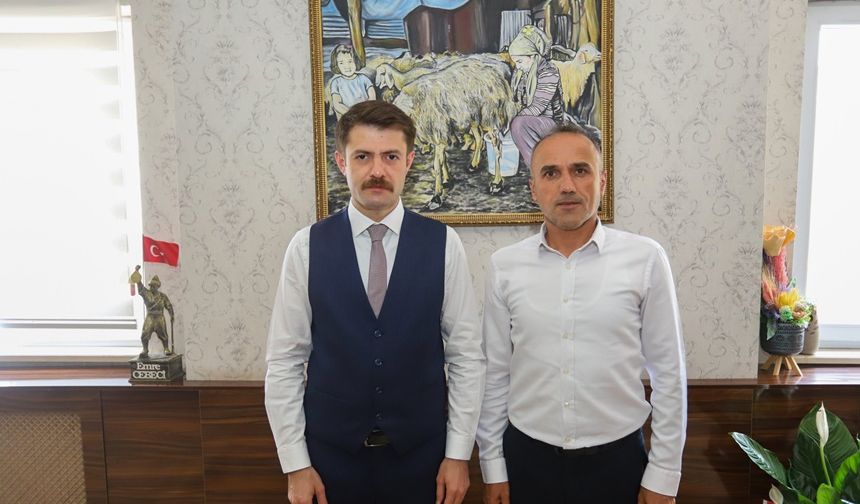 Demir'den Kaymakam Cebebi'ye ziyaret