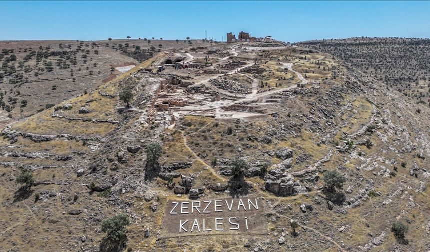 Zerzevan Kalesi'nde 1800 yıllık su dağıtım sistemi bulundu