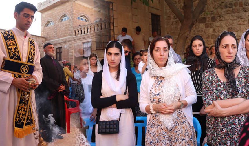 Midyat'ta Süryaniler dini anma geleneğinde buluştu
