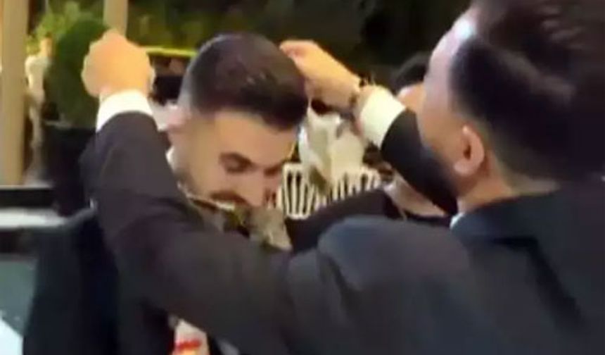 Damada altın yerine pirzola taktı
