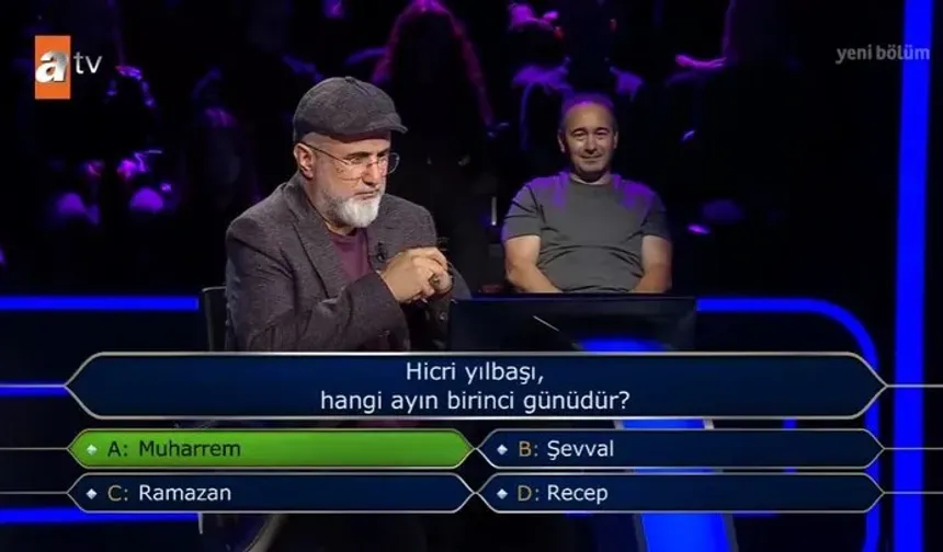 Milyoner’de Yazar Turgut Tunç'un performansı
