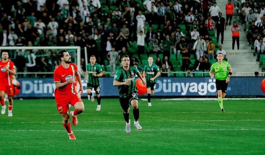 Amedspor Sakaryaspor’dan eli boş döndü