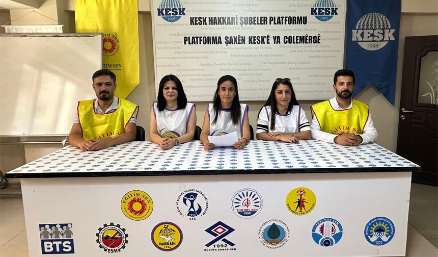 Eğitim- Sen: Hakkari'de eğitim alarm veriyor