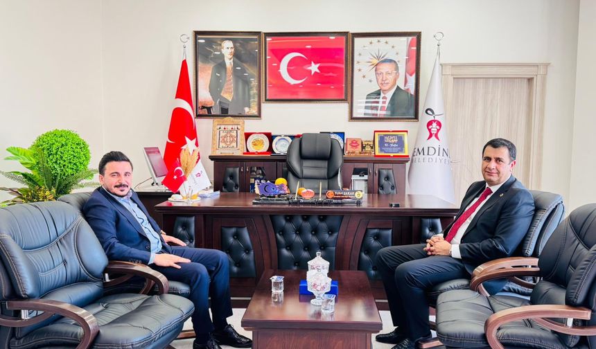 MÜSİAD Başkanı Öveç’ten Başkan Şakar’a Ziyaret