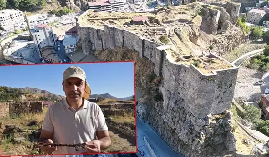 Bitlis'teki kazılarda kalenin anahtarı bulundu