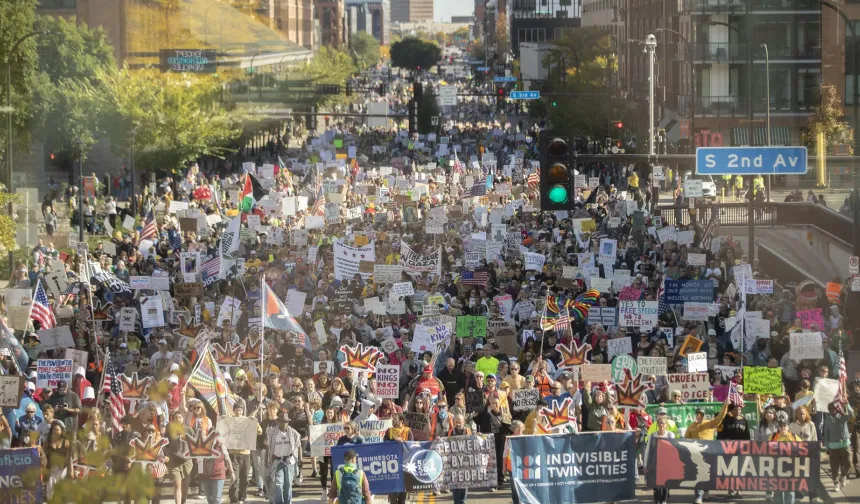 ABD'de ‘Krallara Hayır’ protestoları