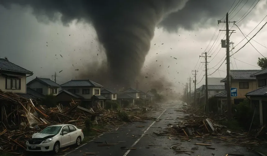 Paris'i hortum vurdu: Ölü ve yaralılar var