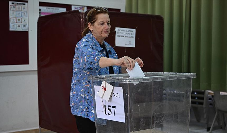 KKTC’de halk cumhurbaşkanı seçimi için sandık başında