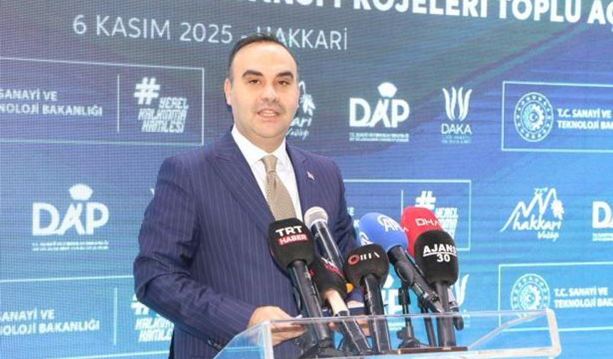 Bakan Kaçır: Hakkari'de yeni bir döneme giriliyor