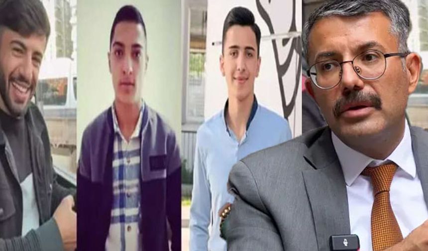 Vali Çelik üç genç  için taziye mesajı paylaştı