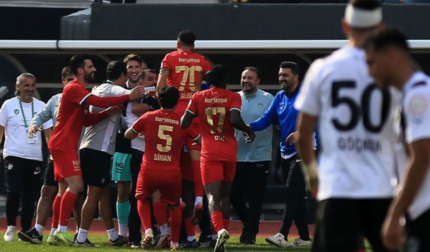 Amedspor deplasmanda 3 puanı 3 golle aldı