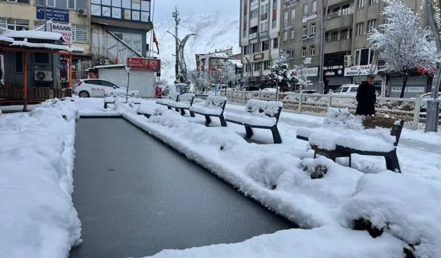 Hakkari için kar uyarısı: O tarihte yağacak!