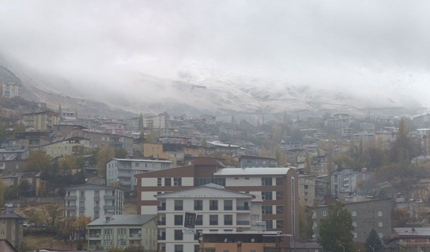 Meteoroloji'den Hakkari için kuvvetli yağış uyarısı