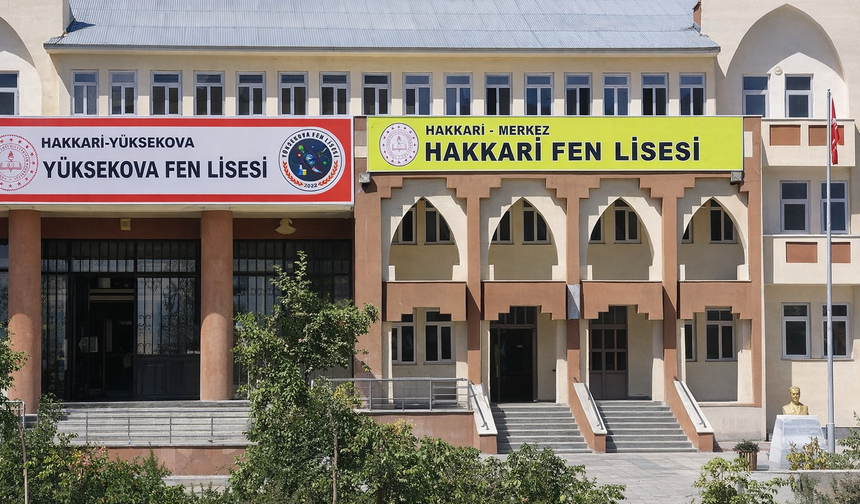 Hakkari’nin en iyi liseleri belli oldu