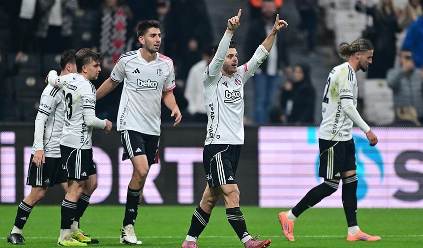 Beşiktaş devre arasına 3 puanla girdi