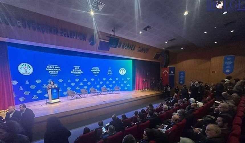 DEM Parti'nin 'Barış' konferansı ikinci gününde