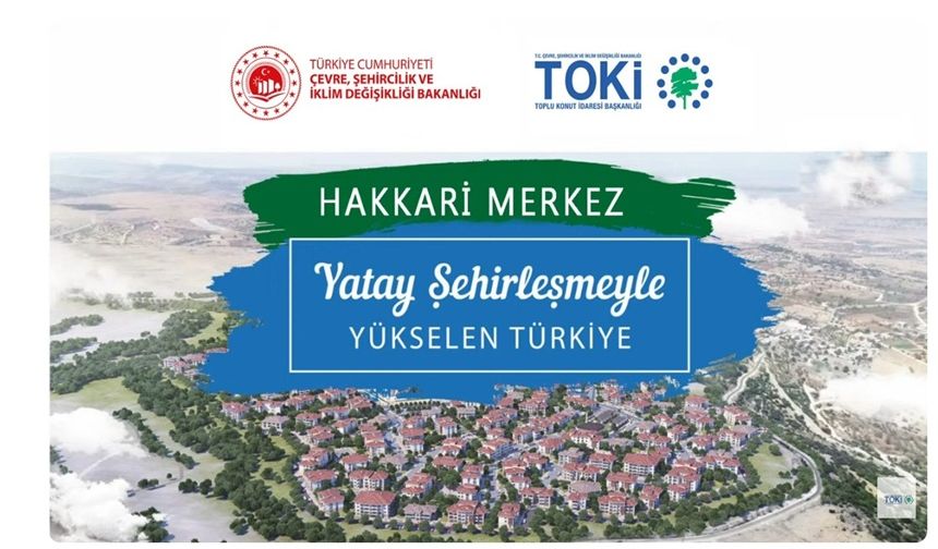 Hakkari’de TOKİ Konutları için kura çekildi