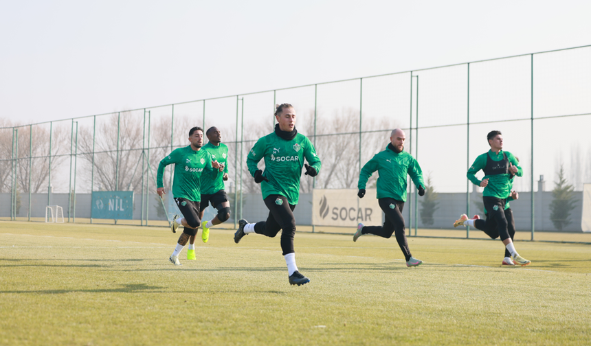 Iğdır FK, Aliağa FK maçı için hazırlıklarını sürdürüyor