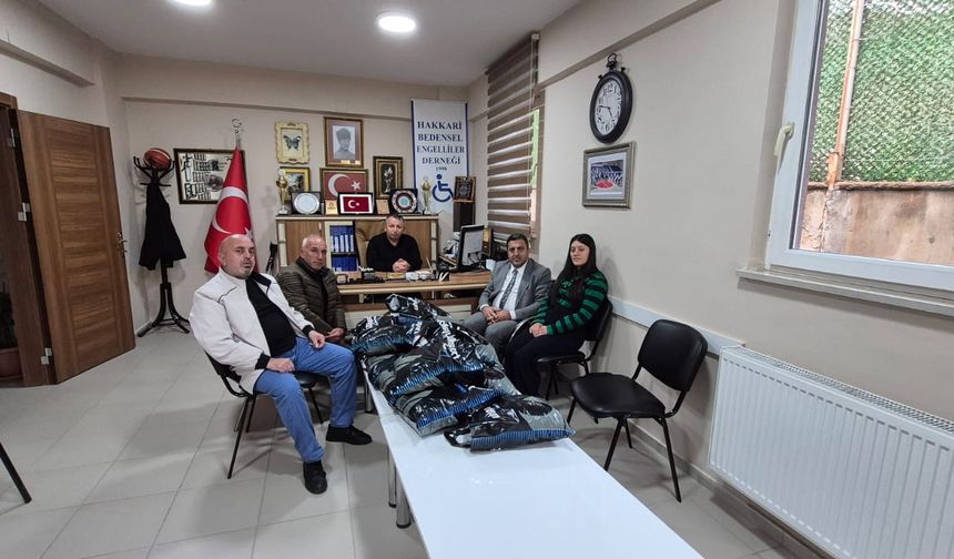 İş İnsanı Azizoğlu’ndan engelli sporculara destek