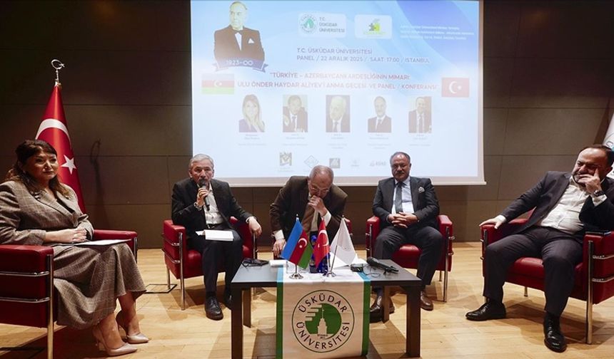 Haydar Aliyev, Üsküdar Üniversitesi'nde anıldı