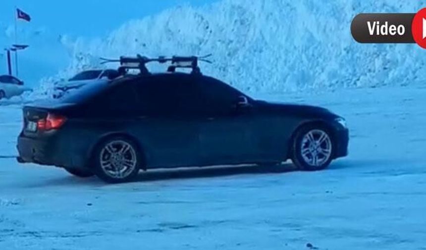 Hakkari’de drift yapan sürücüye 58 bin TL ceza